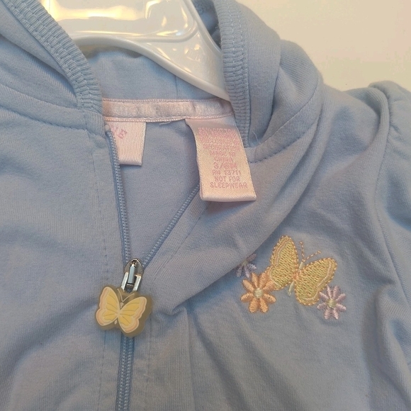 All Mine Vintage Lot Of 2 Baby Clothes Cotton Jacket And Shirt NWT 3/6M & 6/9M - Picture 3 of 4